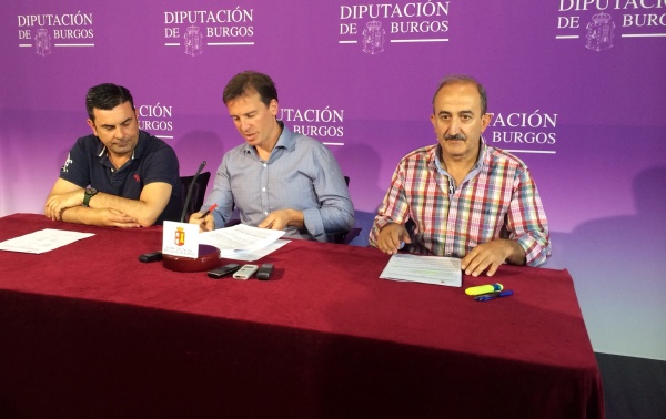 El equipo de la Junta de Gobierno de la Diputación de Burgos 